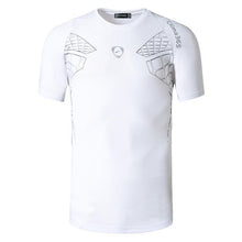 Load image into Gallery viewer, jeansian Men&#39;s Sport Tee Shirt Tshirt T-shirts Tops Running Gym Fitness Workout Football Short Sleeve Dry Fit LSL146 Blue2