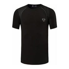Load image into Gallery viewer, jeansian Men&#39;s Sport Tee Shirt Tshirt T-shirts Tops Running Gym Fitness Workout Football Short Sleeve Dry Fit LSL146 Blue2