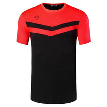 Load image into Gallery viewer, jeansian Men&#39;s Sport Tee Shirt Tshirt T-shirts Tops Running Gym Fitness Workout Football Short Sleeve Dry Fit LSL146 Blue2
