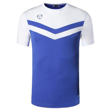 Load image into Gallery viewer, jeansian Men&#39;s Sport Tee Shirt Tshirt T-shirts Tops Running Gym Fitness Workout Football Short Sleeve Dry Fit LSL146 Blue2