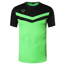 Load image into Gallery viewer, jeansian Men&#39;s Sport Tee Shirt Tshirt T-shirts Tops Running Gym Fitness Workout Football Short Sleeve Dry Fit LSL146 Blue2