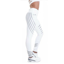 Load image into Gallery viewer, Kaminsky New Woman Fitness Leggings Light High Elastic Shine Leggins Workout Slim Fit Women Pants Black Trousers Leggings
