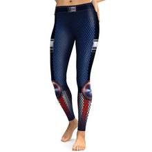 Load image into Gallery viewer, New 026 Comic Wonder Woman Superman Batman Prints Elastic Slim Fitness Workout Push Up Sexy Femme Pencil Pants Women Leggings
