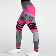Load image into Gallery viewer, New Fitness leggings Women Mesh Breathable High Waist Sport Legins Femme Workout Legging Push Up Elastic Slim Pants Plus Size