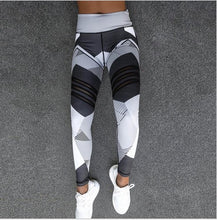 Load image into Gallery viewer, New Fitness leggings Women Mesh Breathable High Waist Sport Legins Femme Workout Legging Push Up Elastic Slim Pants Plus Size