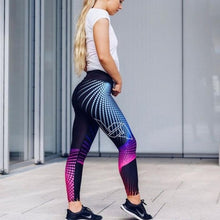 Load image into Gallery viewer, New Fitness leggings Women Mesh Breathable High Waist Sport Legins Femme Workout Legging Push Up Elastic Slim Pants Plus Size