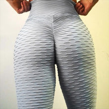 Load image into Gallery viewer, Maryigean Calf Length Anti-Cellulite Leggings Women Scrunch Back pant Push Up Black Sport Leggings Fitness High Waist Workout