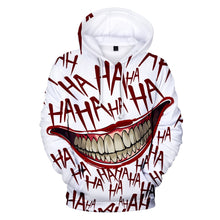 Load image into Gallery viewer, 2019 haha joker 3D Print Sweatshirt Hoodies Men and women Hip Hop Funny Autumn Streetwear Hoodies Sweatshirt For Couples Clothes