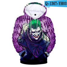 Load image into Gallery viewer, 2019 haha joker 3D Print Sweatshirt Hoodies Men and women Hip Hop Funny Autumn Streetwear Hoodies Sweatshirt For Couples Clothes