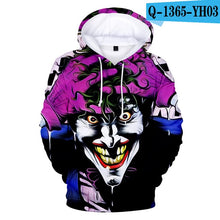 Load image into Gallery viewer, 2019 haha joker 3D Print Sweatshirt Hoodies Men and women Hip Hop Funny Autumn Streetwear Hoodies Sweatshirt For Couples Clothes