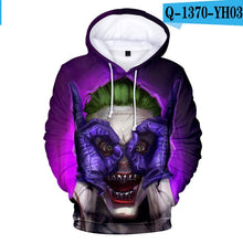 Load image into Gallery viewer, 2019 haha joker 3D Print Sweatshirt Hoodies Men and women Hip Hop Funny Autumn Streetwear Hoodies Sweatshirt For Couples Clothes