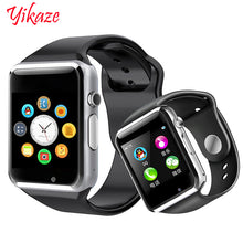 Load image into Gallery viewer, Smart Watch A1 for children men women android Bluetooth Smartwatch With camera Support call music Photography SIM TF card &amp; DZ0