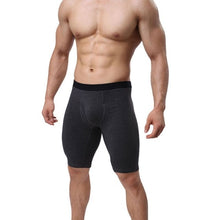 Load image into Gallery viewer, Men's Plus Size Quick Dry Athletic Compression Shorts Mid-Rise Breathable Cotton Sport Baselayer Tights With Pouch New