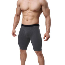 Load image into Gallery viewer, Men's Plus Size Quick Dry Athletic Compression Shorts Mid-Rise Breathable Cotton Sport Baselayer Tights With Pouch New