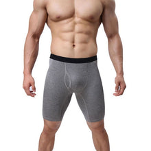 Load image into Gallery viewer, Men's Plus Size Quick Dry Athletic Compression Shorts Mid-Rise Breathable Cotton Sport Baselayer Tights With Pouch New