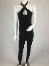 Load image into Gallery viewer, Women Sexy Pink Bodycon Jumpsuit Fitness Bandage Backless Bodysuit Chic Fashion Summer Female Stretch Workout Push Up Jumpsuit