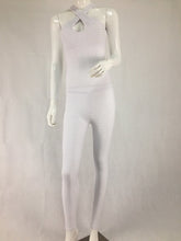 Load image into Gallery viewer, Women Sexy Pink Bodycon Jumpsuit Fitness Bandage Backless Bodysuit Chic Fashion Summer Female Stretch Workout Push Up Jumpsuit