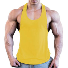 Load image into Gallery viewer, Gym Men Muscle Sleeveless Shirt Tank Top Bodybuilding Sport Fitness Workout Vest