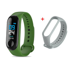 Load image into Gallery viewer, M3 Smart Watch Bracelet Band Fitness Tracker Messages Reminder Color Screen Waterproof Sport Wristband For men women