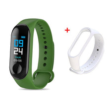 Load image into Gallery viewer, M3 Smart Watch Bracelet Band Fitness Tracker Messages Reminder Color Screen Waterproof Sport Wristband For men women