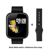 Load image into Gallery viewer, VERYFiTEK P70 Smart Watch Blood Pressure Heart Rate Monitor IP68 Fitness Bracelet Watch Women Men Smartwatch for IOS Android