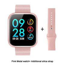 Load image into Gallery viewer, VERYFiTEK P70 Smart Watch Blood Pressure Heart Rate Monitor IP68 Fitness Bracelet Watch Women Men Smartwatch for IOS Android
