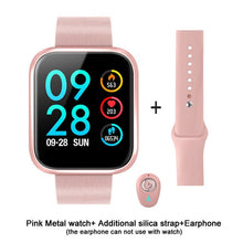 Load image into Gallery viewer, VERYFiTEK P70 Smart Watch Blood Pressure Heart Rate Monitor IP68 Fitness Bracelet Watch Women Men Smartwatch for IOS Android